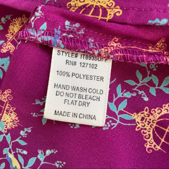 Pink Owl Bird Cage Blouse - Picture 5 of 5